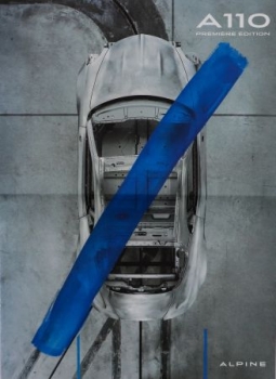 Renault Alpine A 110 Modelprogram 2017 "Premiere Edition" Carbrochure  (5533)